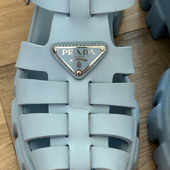 Prada Monolith Sandals, size 37 - Picture 9 of 9